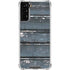 Chipped Blue Wood Galaxy S21 FE Clear Case